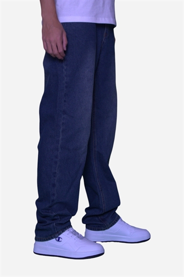 Fraizer - Junior - Baggy Jeans - Blue Dirty Wash